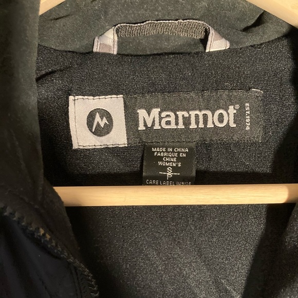 Marmot quilted jacket black - Picture 3 of 7